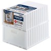 Fudogiken F2606 Shoe Box, Eye-Zook, Stackable Set, Set of 2,