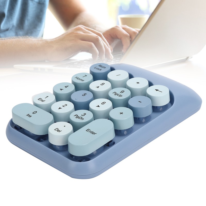 2.4G 18 Key Wireless Mechanical Numeric Keypad Notebook Desktop Computer