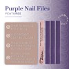 Tammy Taylor Peel n' Stick Purple Terminator 100 Grit File