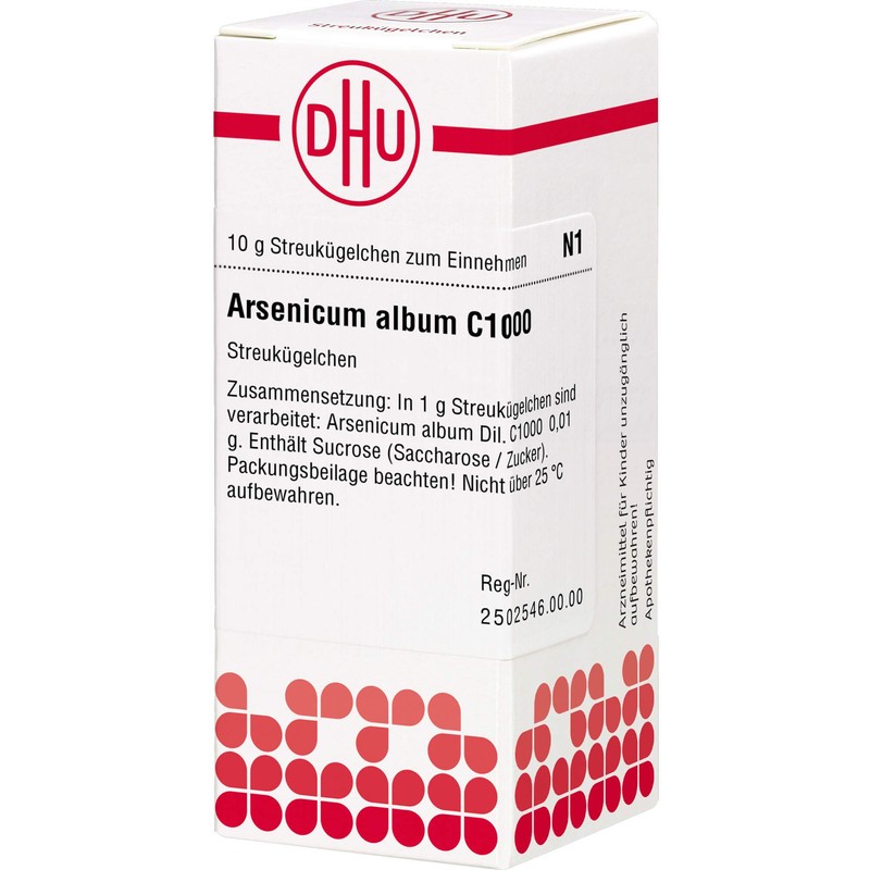 DHU Arsenicum album C1000 Scattered Balls 10 g Globules