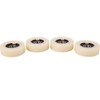 4 pieces nylon polyamide wheels 45 mm diameter 14 mm