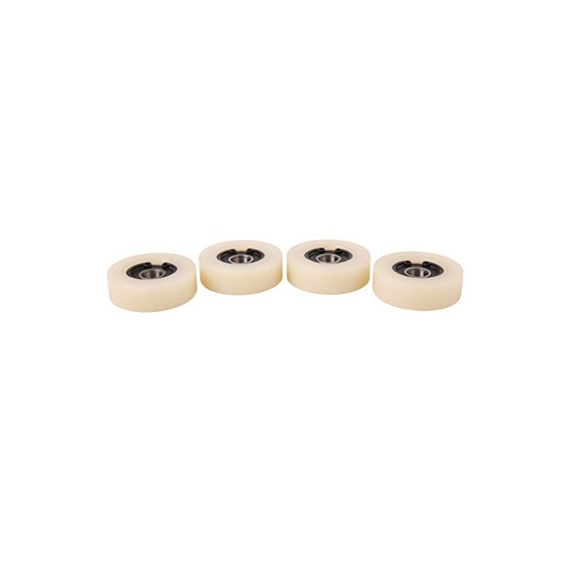 4 pieces nylon polyamide wheels 45 mm diameter 14 mm