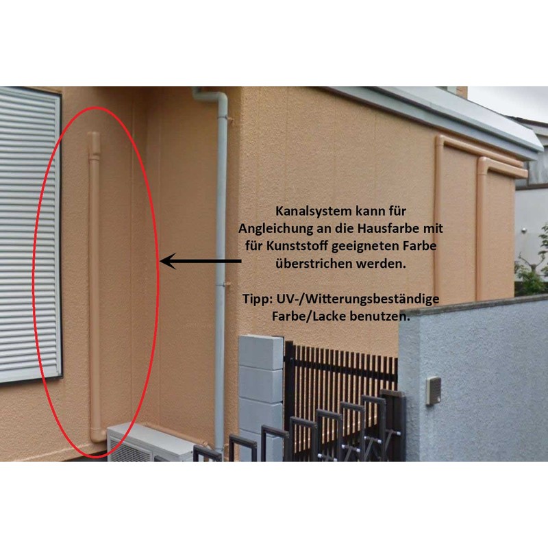 TA 72 EXC Ceiling Connection for Duct Cable Duct Air
