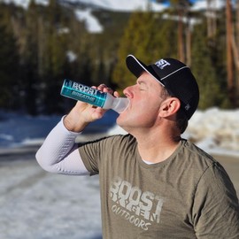 Boost Oxygen Medium Breathe Menthol-Eucalyptus Aroma 5L Canister | Respiratory Support for Altitude, Performance & Health (2 Pack)