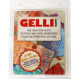Gelli Arts GL8X10 8"x10" Plate, Multicolour