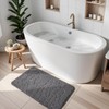 YIHOUSE Memory Foam Bath Mat Cobblestone Bathroom Rug Non Slip