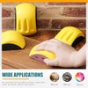 4 Pcs 5 Inch Hook and Loop Mouse Hand Sanding
