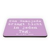 Mr. & Mrs. Panda Magnet Spruch Samojede Licht - Geschenk,