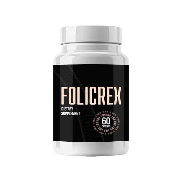nutradash Folicrex - Folicrex Capsules - Folicrex Hair Growth (60