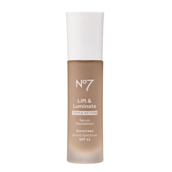 No7 Lift & Luminate Triple Action Serum Foundation - Calico