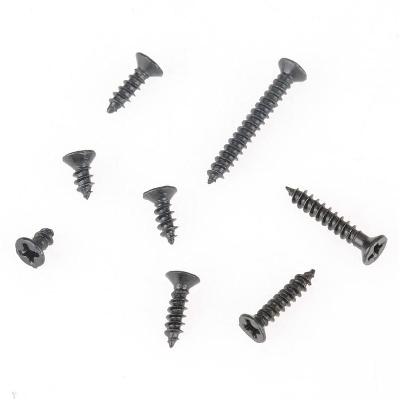 800pcs M2 Carbon Steel Countersunk Screw Cross Screw Self Tapping