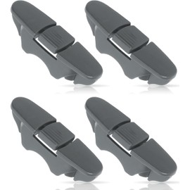 BlueStars W10508950 Dishwasher Stop Track Upper Rack Stop Clip - Compatible with Whirlpool Kenmore Dishwashers - Replaces W10199682 8562015 2684662 AP6022472 PS11755805 - PACK OF 4