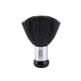 PONIK'S PROFESSIONAL - Neck Brush | Hairdressing Accessories | Hairdressing Brush | Soft Hair Brush | Neck Brush | with Ergonomic Handle | Black