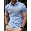 Performance Quarter Zip Golf Polo:_Pdd-Dlldxpl012_Xxxl