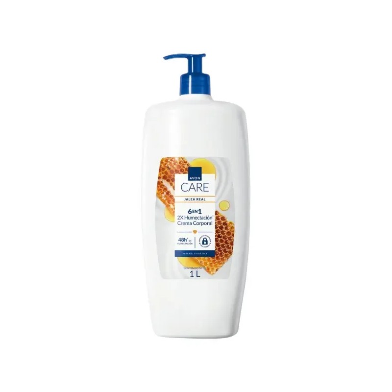 Loción Corporal Con Jalea Real Care Avon
