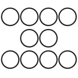 LT Easiyl 10PCS Nitrile O-Ring Seal 1.75mm Thickness 20mm Inner Diameter 23.5mm Outer Diameter for Shower Hose Head Handset Holder Nitrile Gasket Black