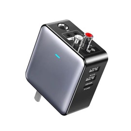 Bluetooth Audio Receiver Transmitter DSP Headphone Amplifier Digital-to-Analog Audio Converter Adapter Charging with 3.5mm AUX, RCA, 6.5mm Microphone Connection for Headphones,Speakers,TV,Theater,PC