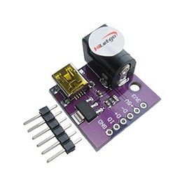 HiLetgo 5pcs AMS1117-3.3V Power Supply Module Mini USB DC Dual Charging Port 5V/3.3V