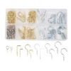 Dekton 125pcs Assorted Hooks Set-Durable Metal Construction| Ideal for Home,