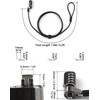 QWORK® Laptop Lock with T-Bar Locking Mechanism 4 Digit Password