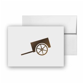 Handcart Utah Pioneers Mormonism History, quality blank cards CC-25013