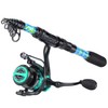 Sougayilang Fishing Rod and Reel Combos Carbon Fiber Telescopic Fishing