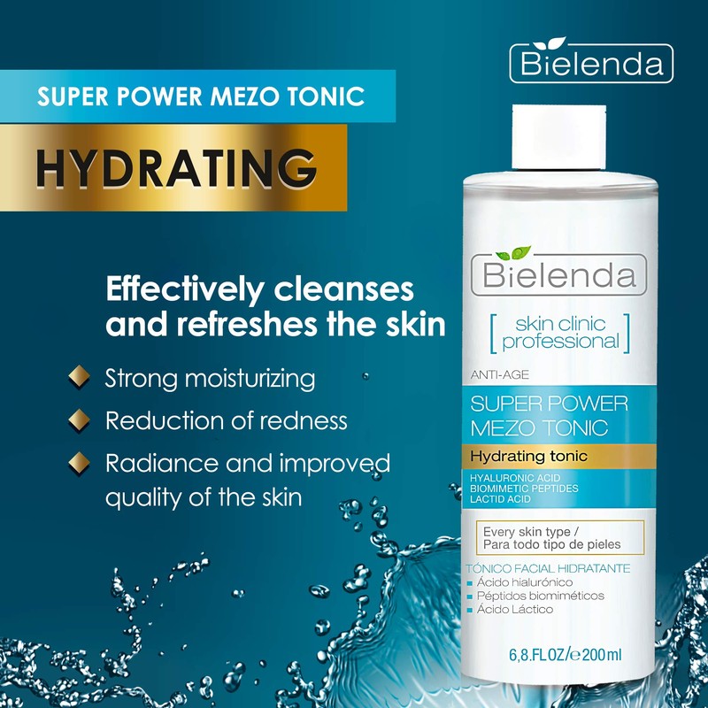 Biel Enda Professional Anti-Wrinkle MEZO Facial Toner 200 ml