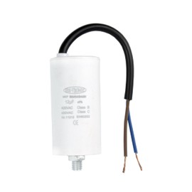 Starting Capacitor, Motor Capacitor, Working Capacitor, Cable 12 μF, 450 V