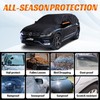 Half Car Cover Sedan M, Car Snow Cover for Windshield