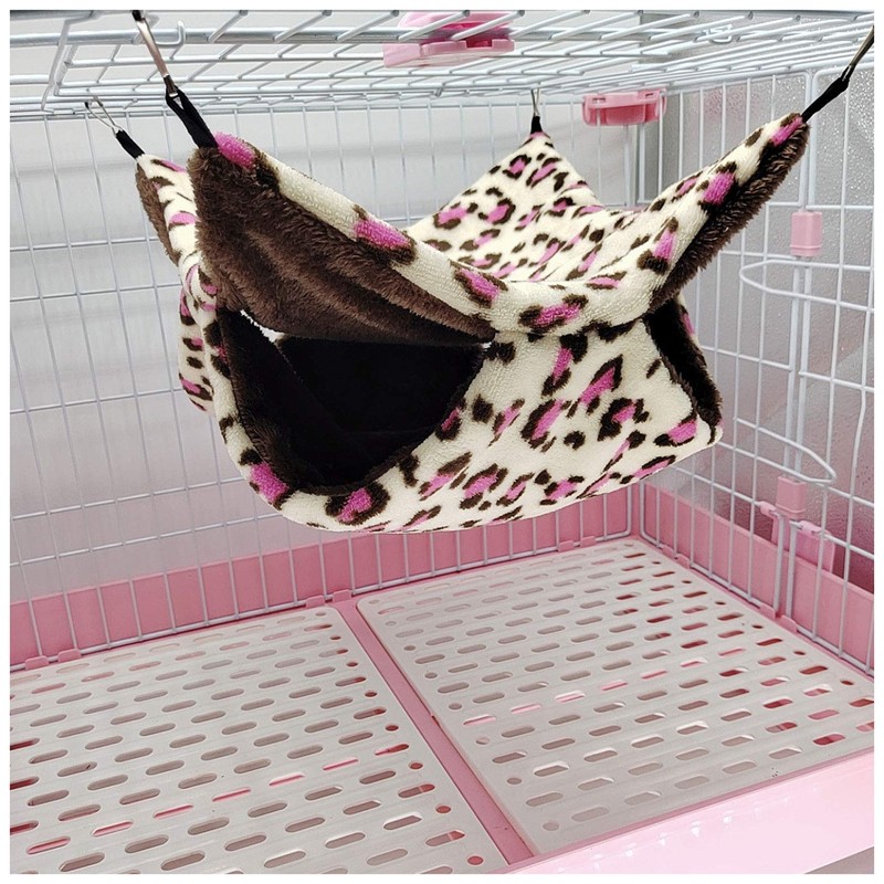 Fukufuku Luxury Hamster Hammock for Small Animals Pet Bed Sleeping
