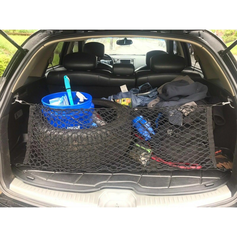 EACCESSORIES EA Trunk Organizer Cargo Net for Infiniti FX35 FX37