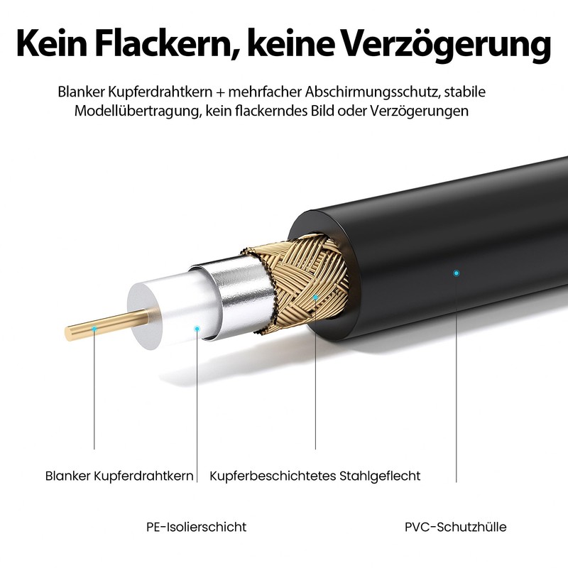 TV antenna cable.