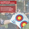 Nizirioo Target Archery Pads: 40 Sheets 68 x 22 cm