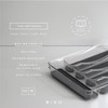 BINO 5-Slot Silverware Organizer for Drawer | Plastic Utensil Organizer