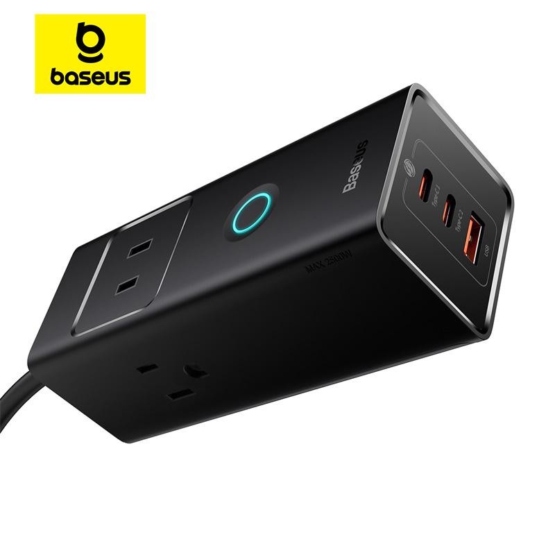 Baseus PowerCombo PowerStrip 3AC+1U+2C 20W Lite with 1.5m power cord