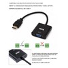 Adaptador HDEMI a VGA con Salida de Audio 3.5 mm