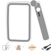 Handheld Folding Magnifying Glass for Reading Stepless Dimmable LED Light