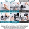 TAILI Shower Caddy Suction Cup with Hooks and Soap holder,