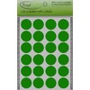 Stickers Green 25mm Round Labels - 1" Sticky Dots 360