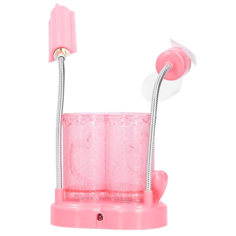 3 in 1 LED Pencil Holder Lamp Multifunction Fan Table