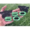 Badge Addictz Glowing 5.0 Coyote Emblem Badges Glow In The