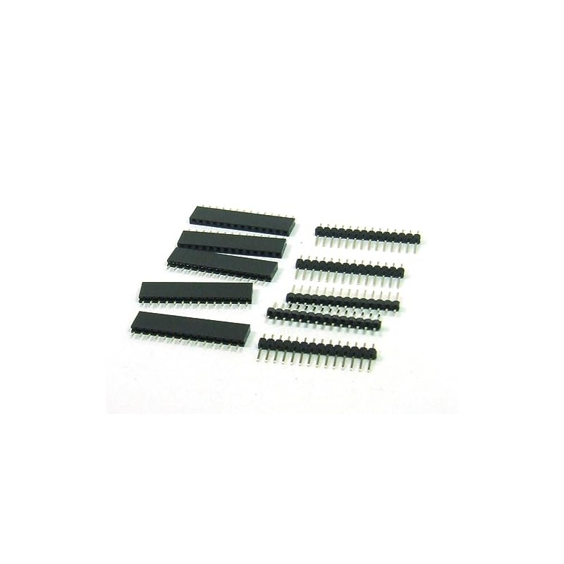POPESQ® #A2004 Socket Header and Pin Header Kit 2.54 mm