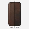 NOMAD Rugged Folio Case for 6.5 Inch Mobile Phones Brown