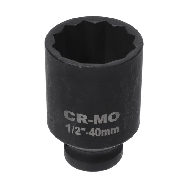 HEROFFIX 1 Pcs Impact Socket Durable Hardware Tool 78mm Black