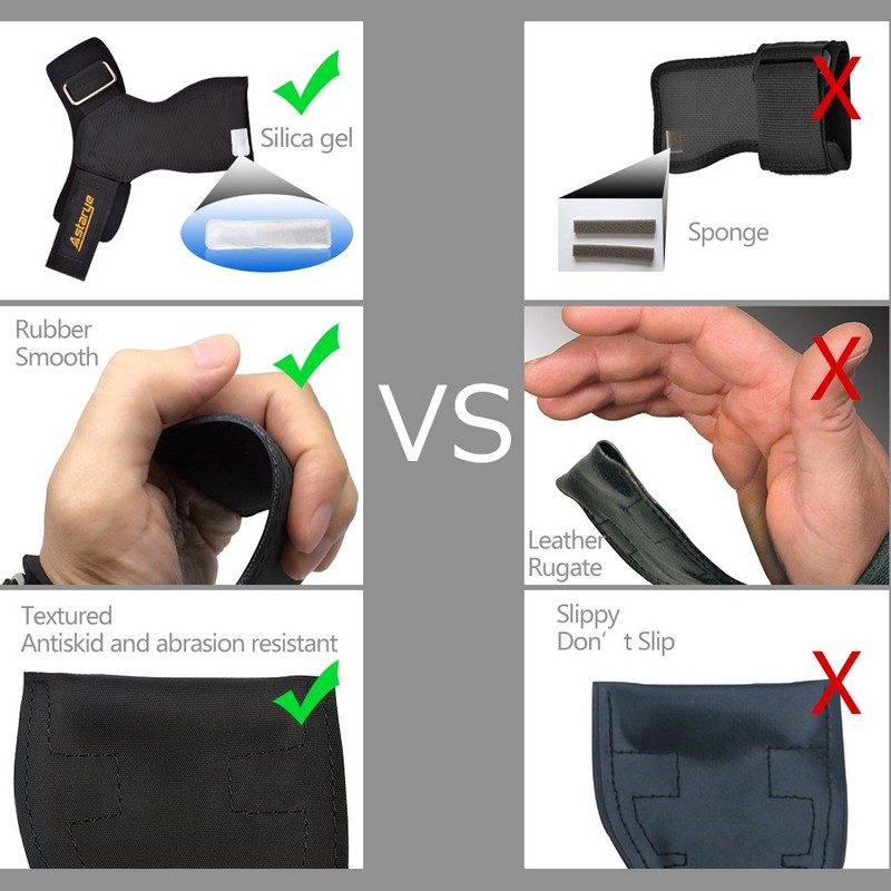 Astarye Professional Gloves for Fitness Unisex Lifting Straps with Extra