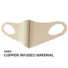Basic Sense CHRISTMAS Copper Ion Infused Washable Reusable Face Coverings