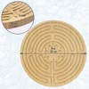 BambooMN Chartres Style 7 Circuit 8” Bamboo Finger Labyrinth -