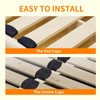 Sewokon Pack of 21 Slatted Frame Caps for Centre, Bed