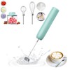 Hand Mixer with Whisk and Forther Wand,Electric Whisk, Milk Frother,