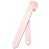 Vesuvio Napoli Narrow NeckTie Extra Skinny PINK Color Men's Thin